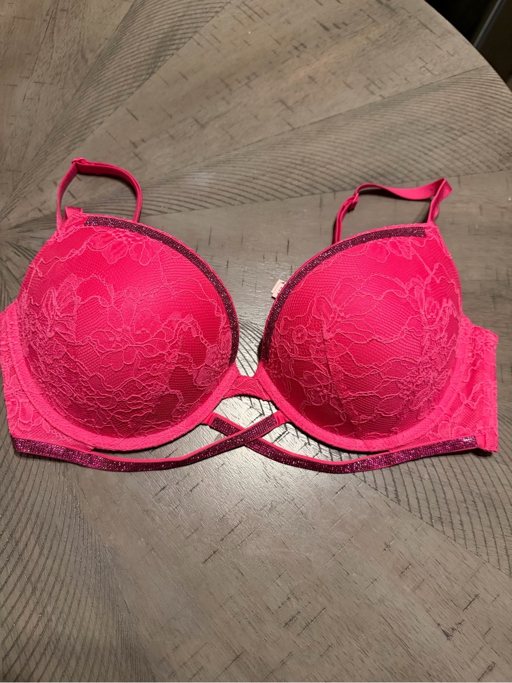Victoria's Secret Vibrant Pink very sexy push up